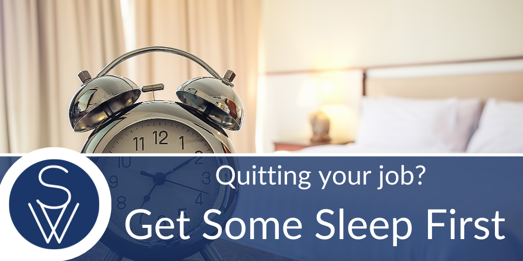 Sleep Affects Job Satisfaction
