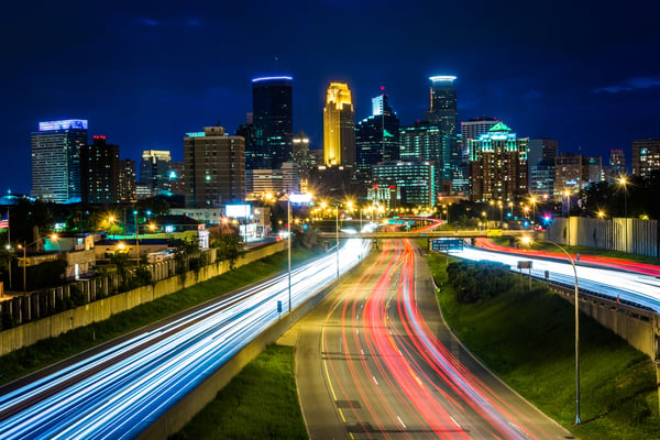 Minneapolis, Minnesota Skyline